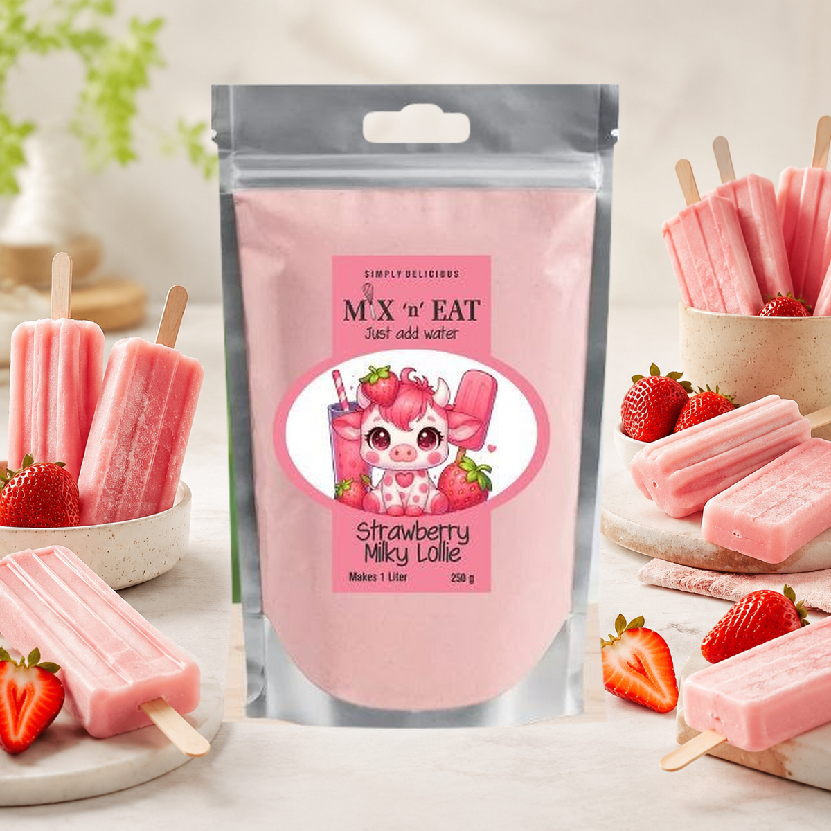 Strawberry Milky Lollie